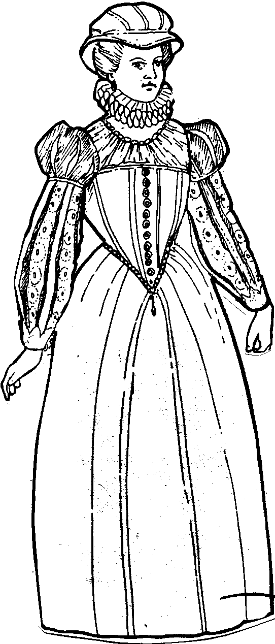 Female Elizabethan Clothing